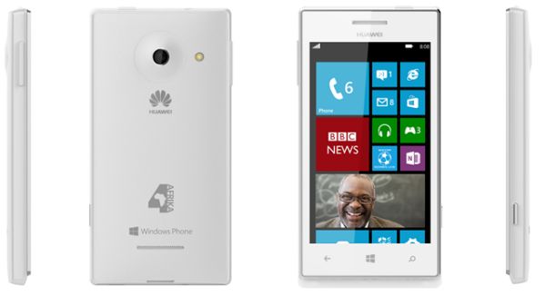 Huawei Ascend W1 design