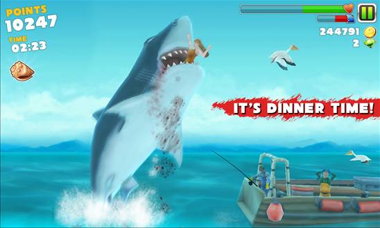 hungry shark evolution
