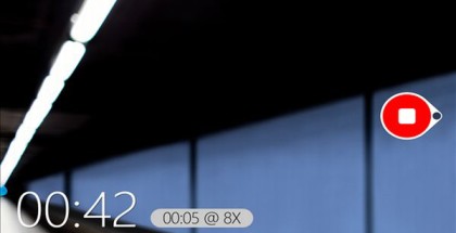 Hyperlapse Windows Phone application