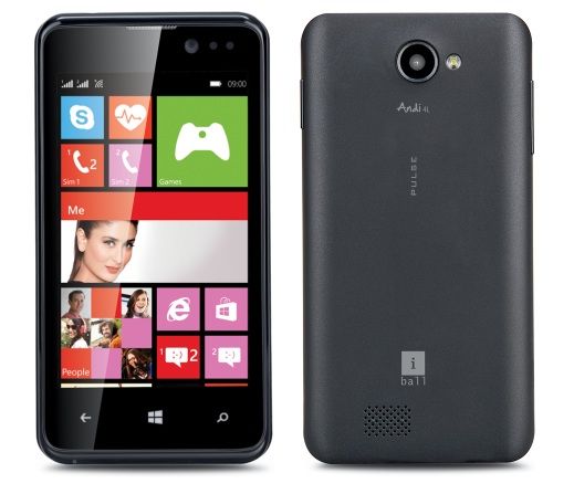 iball Andi4L Pulse smartphone front back photo