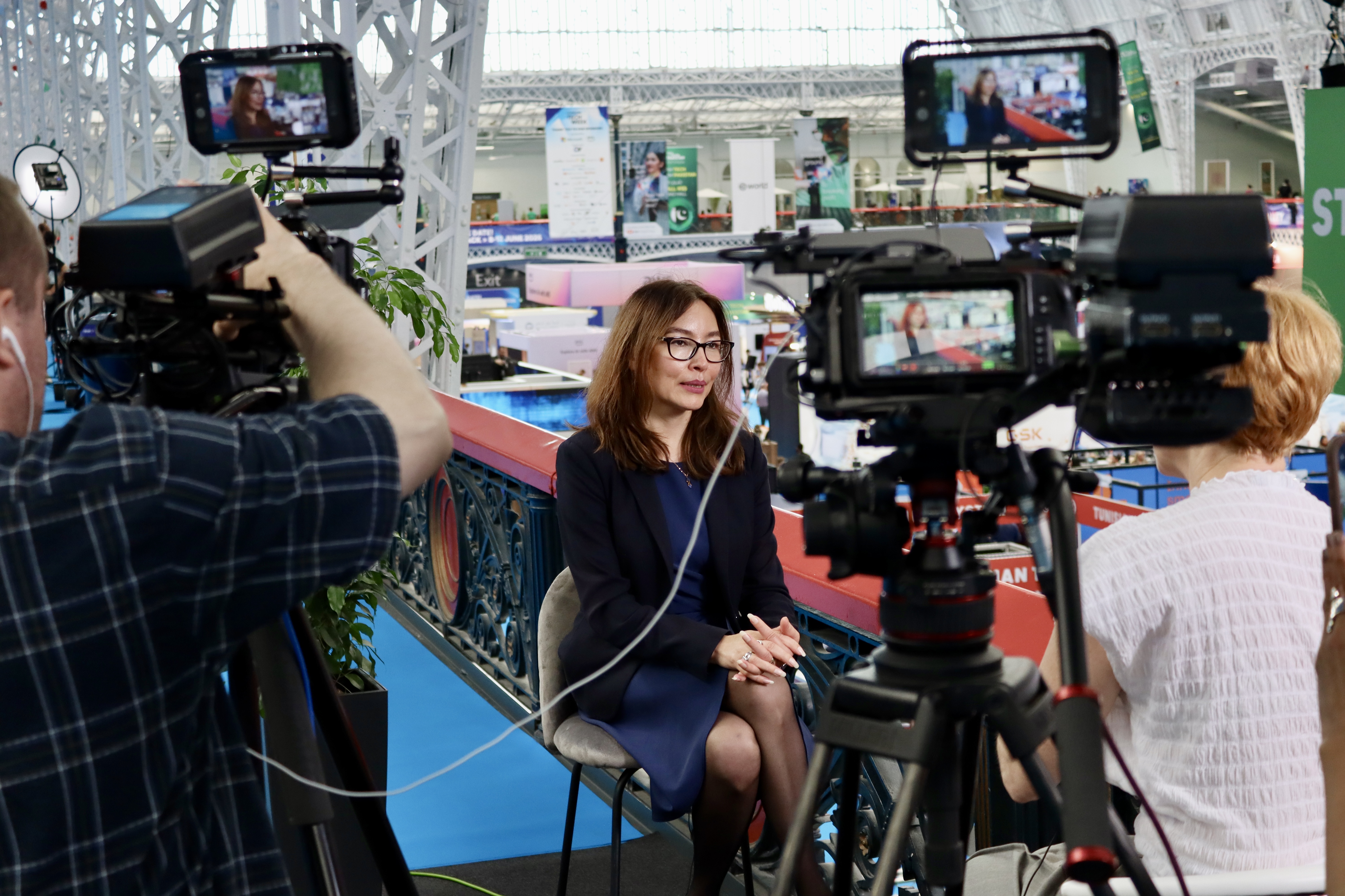 Elena Sinel invited to interview by London Tech Week