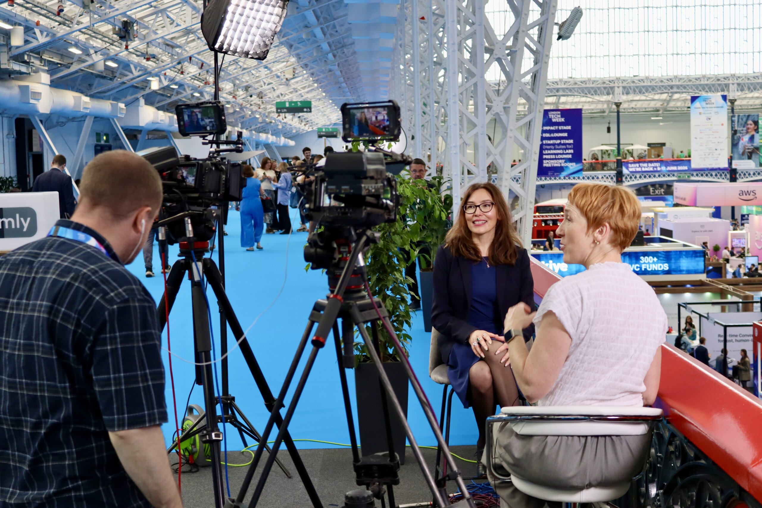 Elena Sinel invited to interview by London Tech Week
