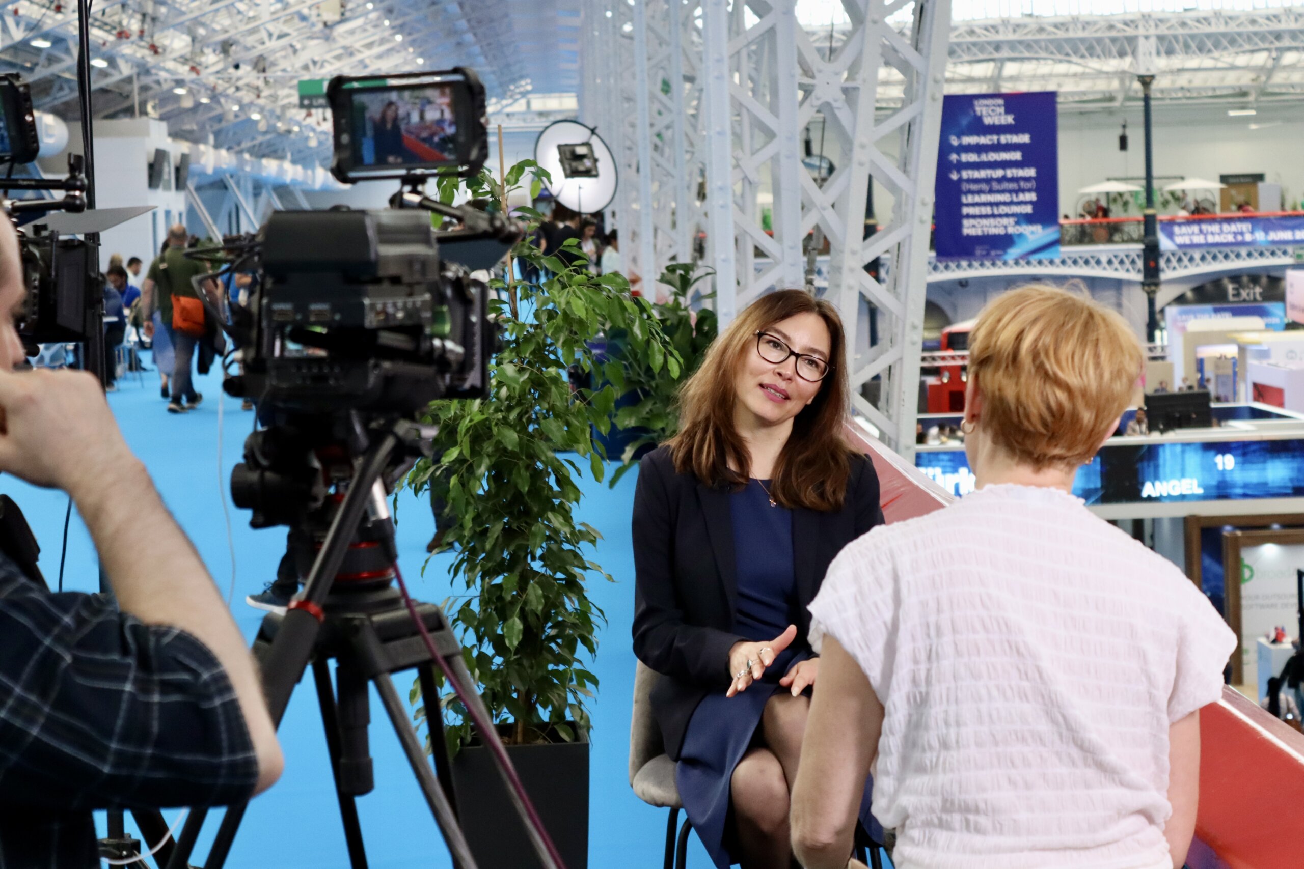 Elena Sinel invited to interview by London Tech Week