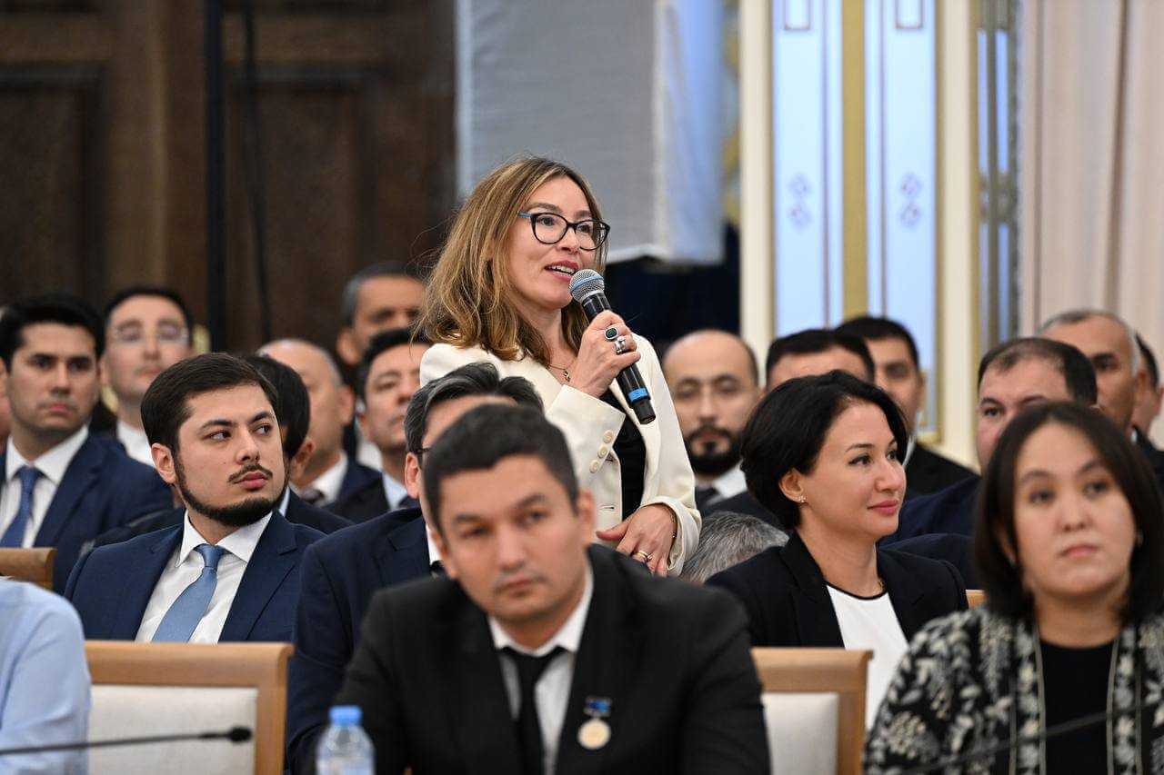 Teens in AI Founder Elena Sinel invited to an audience with President of Uzbekistan Teens in AI Founder Elena Sinel invited to an audience with President of Uzbekistan