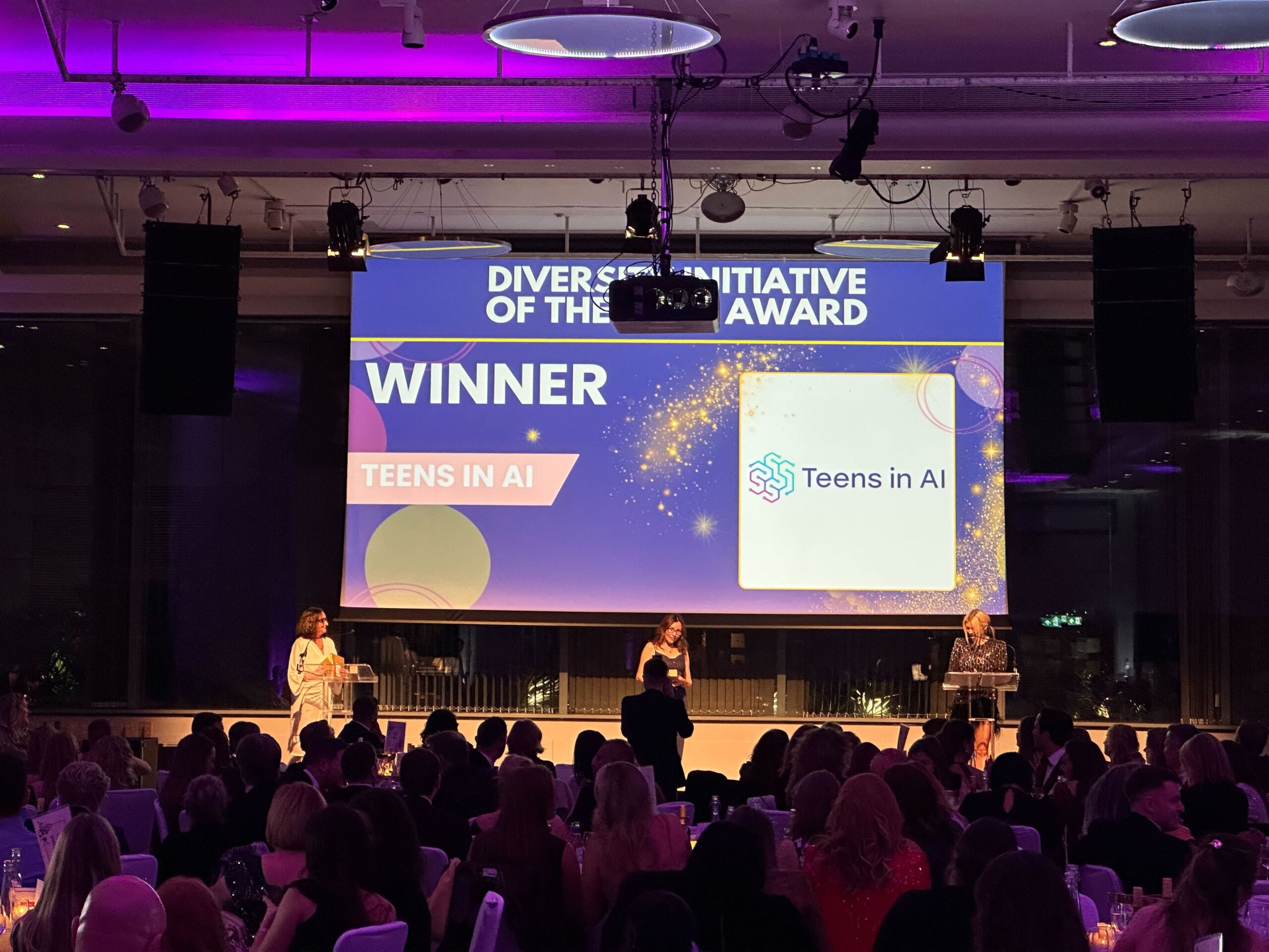 Teens in AI wins Diversity Initiative of the Year Award 2025 Teens in AI wins Diversity Initiative of the Year Award 2025