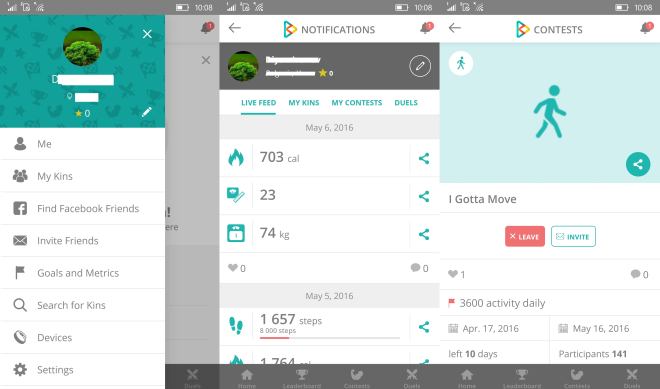 inKin fitness windows 10 mobile