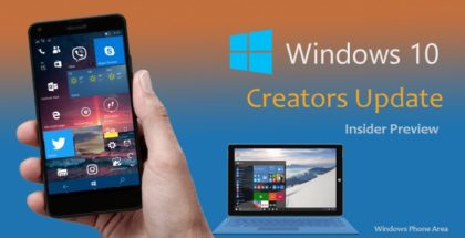 Windows Insider Preview Redstone 2 Creators update