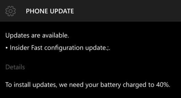 Windows Insider update 10