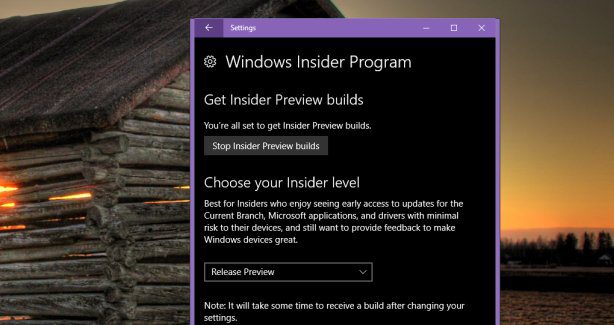 Windows Insider Program PC Windows 10