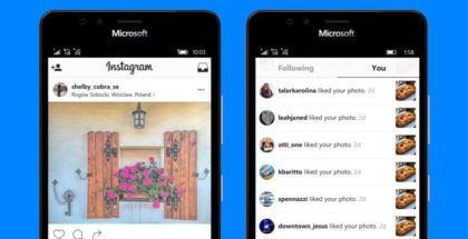Instagram Windows 10 Mobile