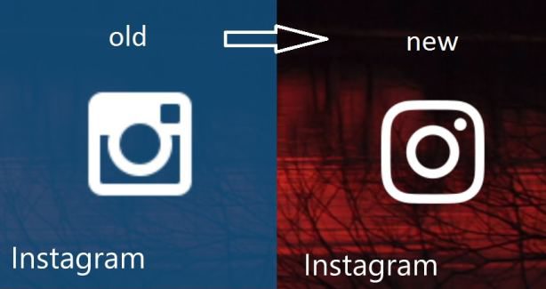 Instagram Icon new Windows 10 mobile