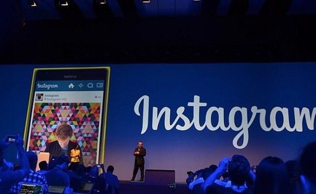 Instagram presented at the Nokia World event