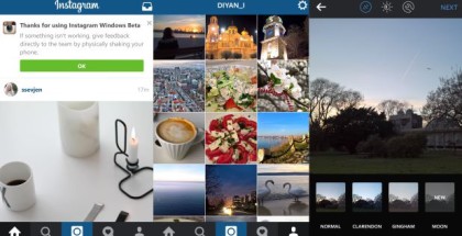 Instagram Windows 10 Mobile