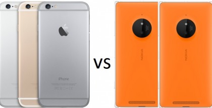 iPhone 6 vs Nokia Lumia 830