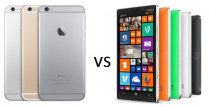 iPhone 6 Plus vs Nokia Lumia 930: specs comparison