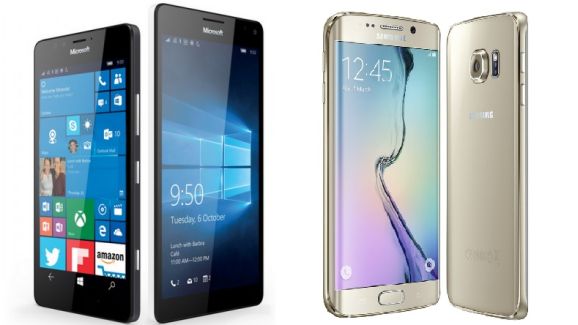 Lumia 950 vs Galaxy S6 Edge