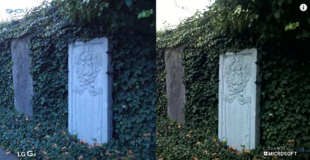 Camera comparison: Lumia 950 XL vs LG G4