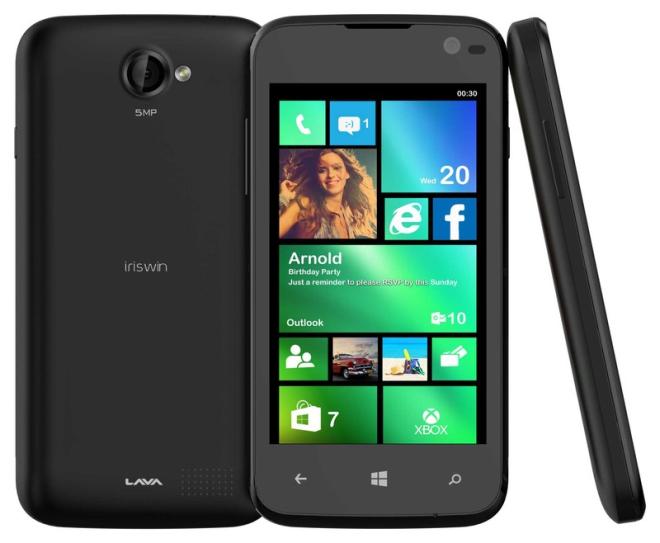 Lava Iris Win1 official photo