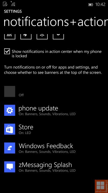 LED notifications support for windows 10