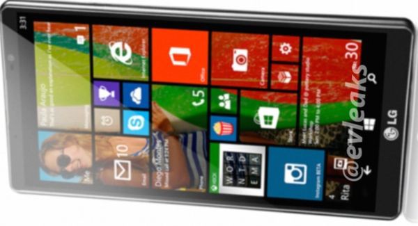 LG Uni8 Windows phone