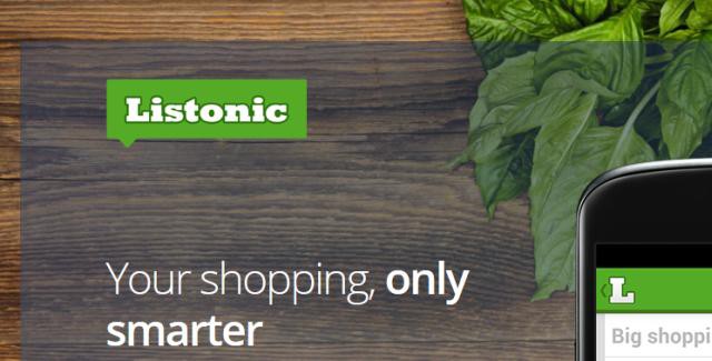 Listonic aims to make your shopping smarter