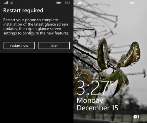 lock screen settings and photo