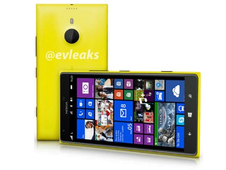 Evleaks shows the Lumia 1520