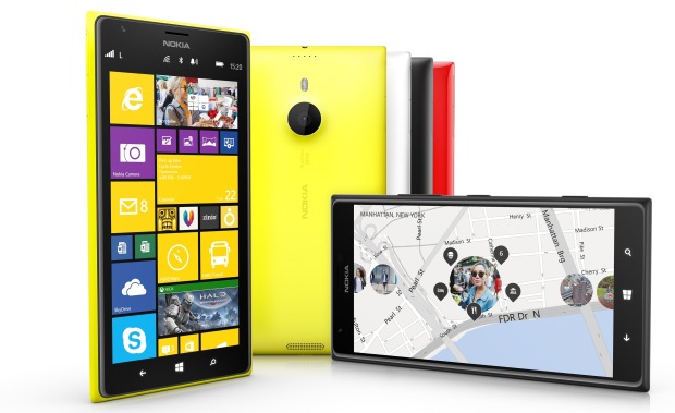 First press shot of the Lumia 1520 smartphone
