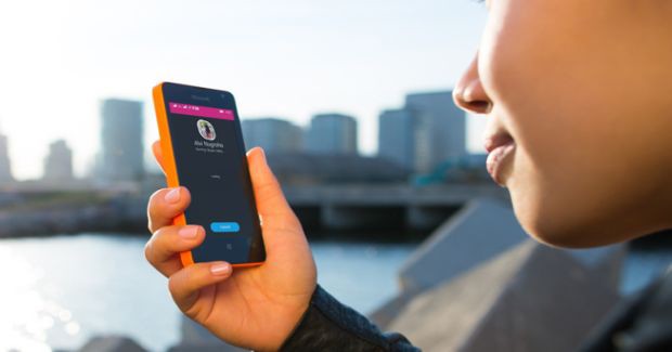 Microsoft Lumia 430 Skype Call