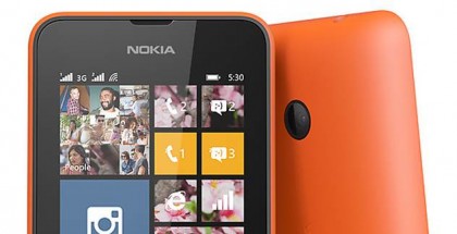 dual SIM Lumia 530 live tiles