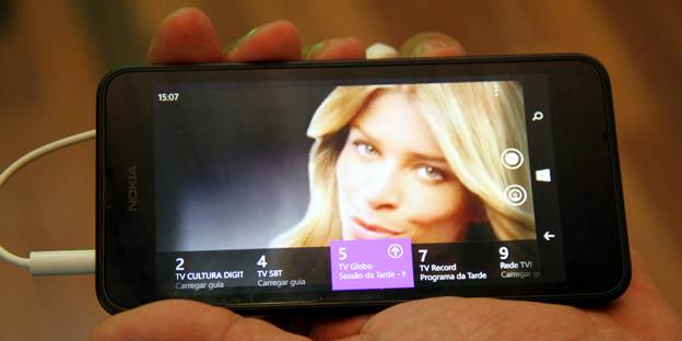 Nokia Lumia 630 with DTV
