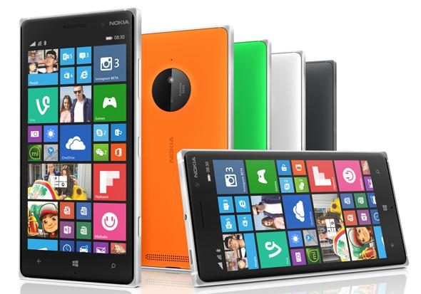 Nokia Lumia 830 line up