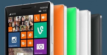 Nokia Lumia 930 all colors official press photo