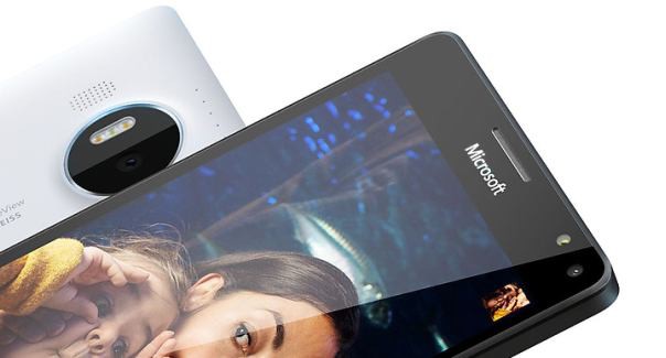Microsoft Lumia 950 X back front