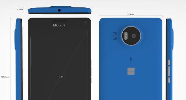 Microsoft Lumia 950 XL size specs are surprisingly good