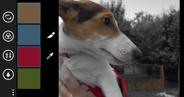 Lumia Creative Studio app and Color Pop tool