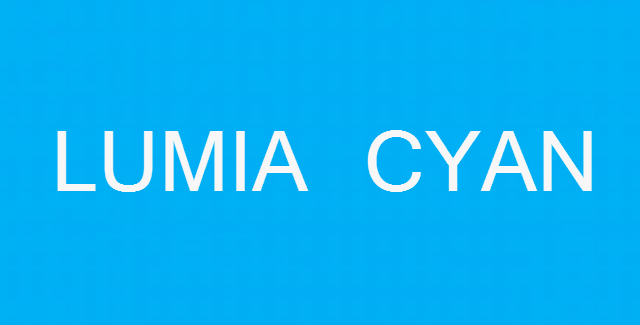 Lumia Cyan update for Windows Phone Lumia smartphones
