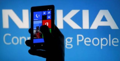 a nokia lumia sign logo