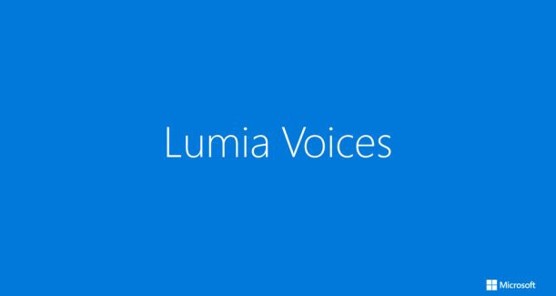 Lumia Voices logo
