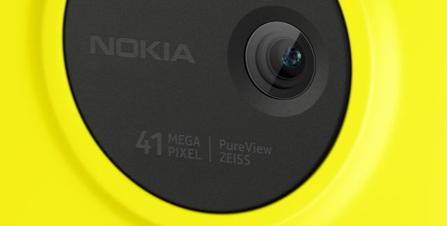 Lumia 1020 sensor close