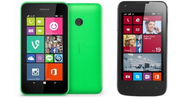 Nokia Lumia 530 vs Prestigio MultiPhone 8400 DUO