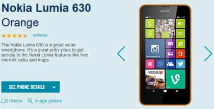 Lumia 630 for just £90 from Carphone Warehouse
