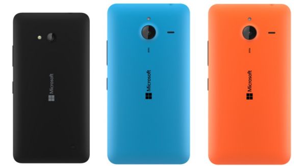 back of Lumia 640 and Lumia 640XL