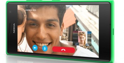 Lumia 735 Skype Call