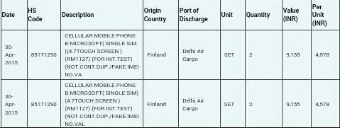 lumia 740 leak zauba