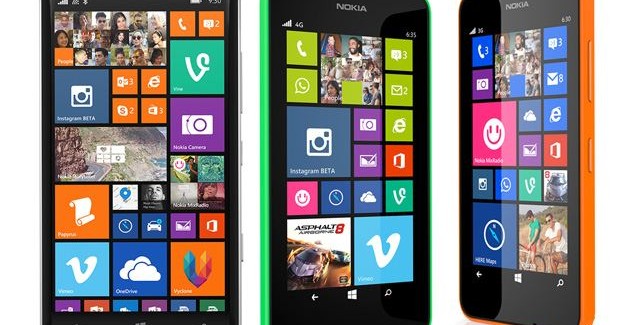Nokia Lumia 930 and Lumia 630