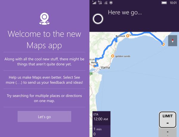 Windows Maps Redstone New app