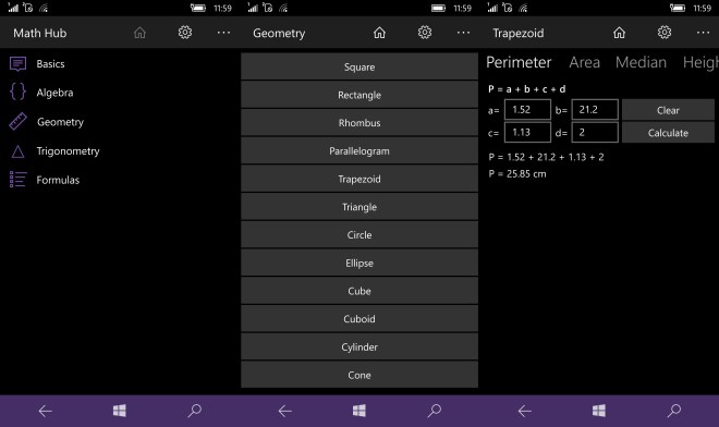 Math Hub for Windows 10