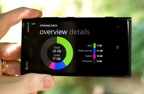 Internal Storage Windows Phone