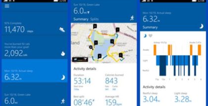 Microsoft Health app for PC and mobile